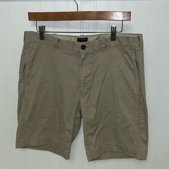 J. Crew Flex Gramercy Khaki Shorts - Picture 2 of 4
